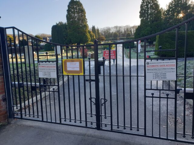 ⛔CEMETERY CLOSED DUE TO ICE⛔

A resident attempting to drop off their Christmas tree had their car stuck in the cemetery yesterday due to the icy conditions. Our Clerk went out this morning to grit a path for said resident to get their car out safely, but the rest of the cemetery remains dangerously slippy. We have made the decision therefore to close the cemetery until a thorough gritting has taken place. 

Apologies for any inconvenience caused by this closure.